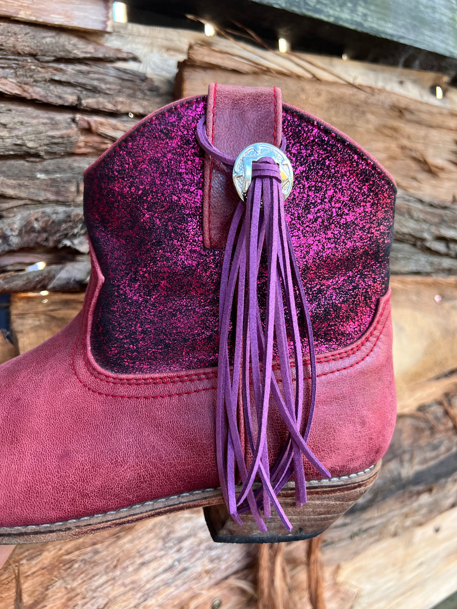Boot Tassels Daffi Leather