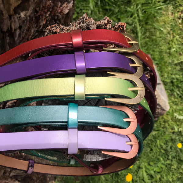 Boho Vintage Style 'Slinki' Belt in Aurora