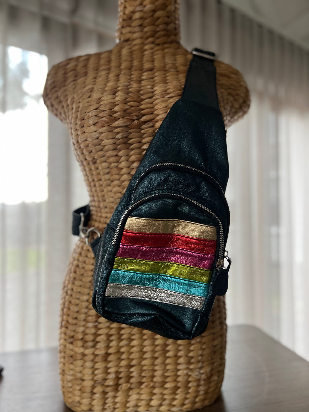 Rain-Bowie Sling Bag