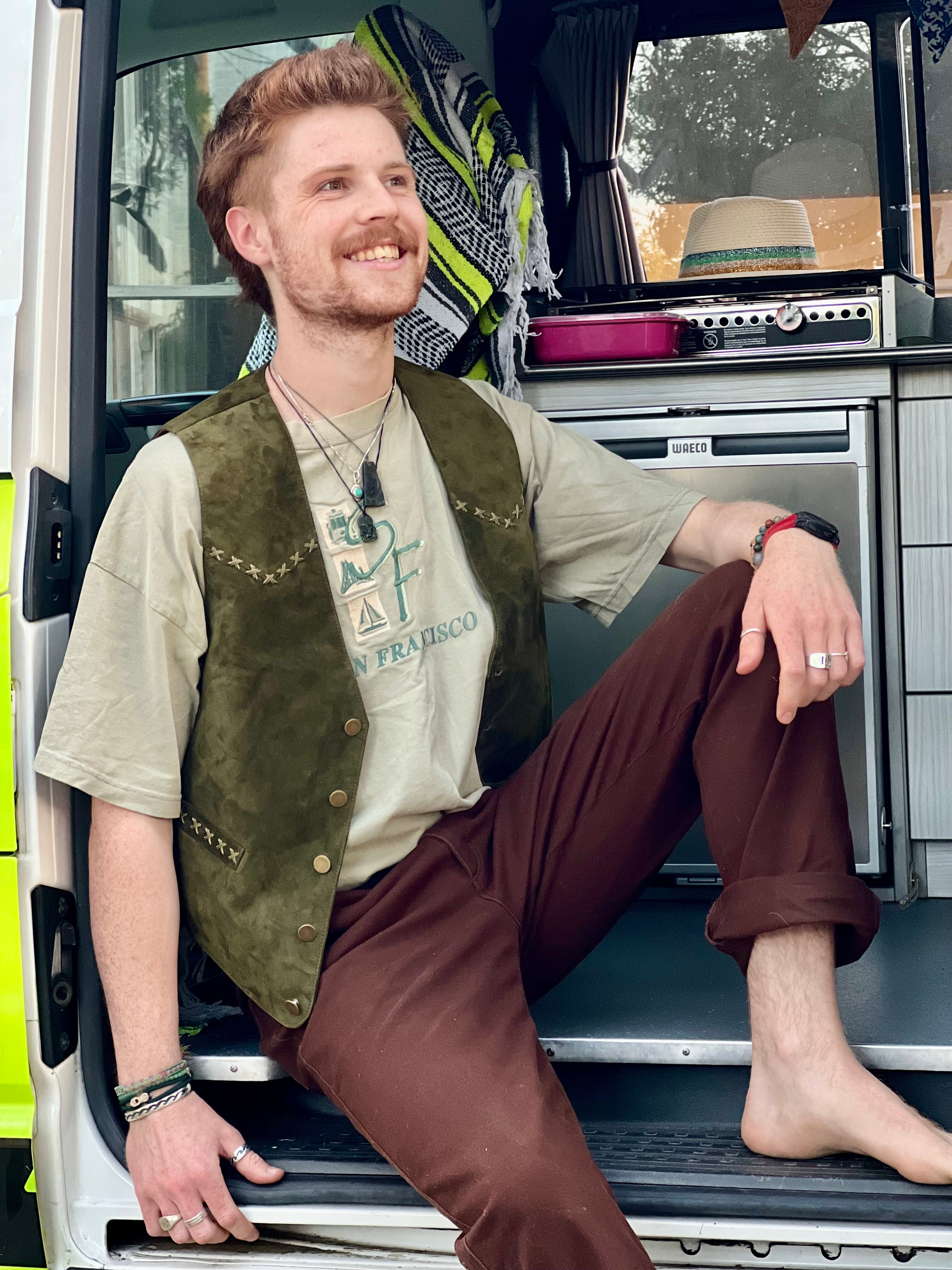 Free Bird Suede Vest