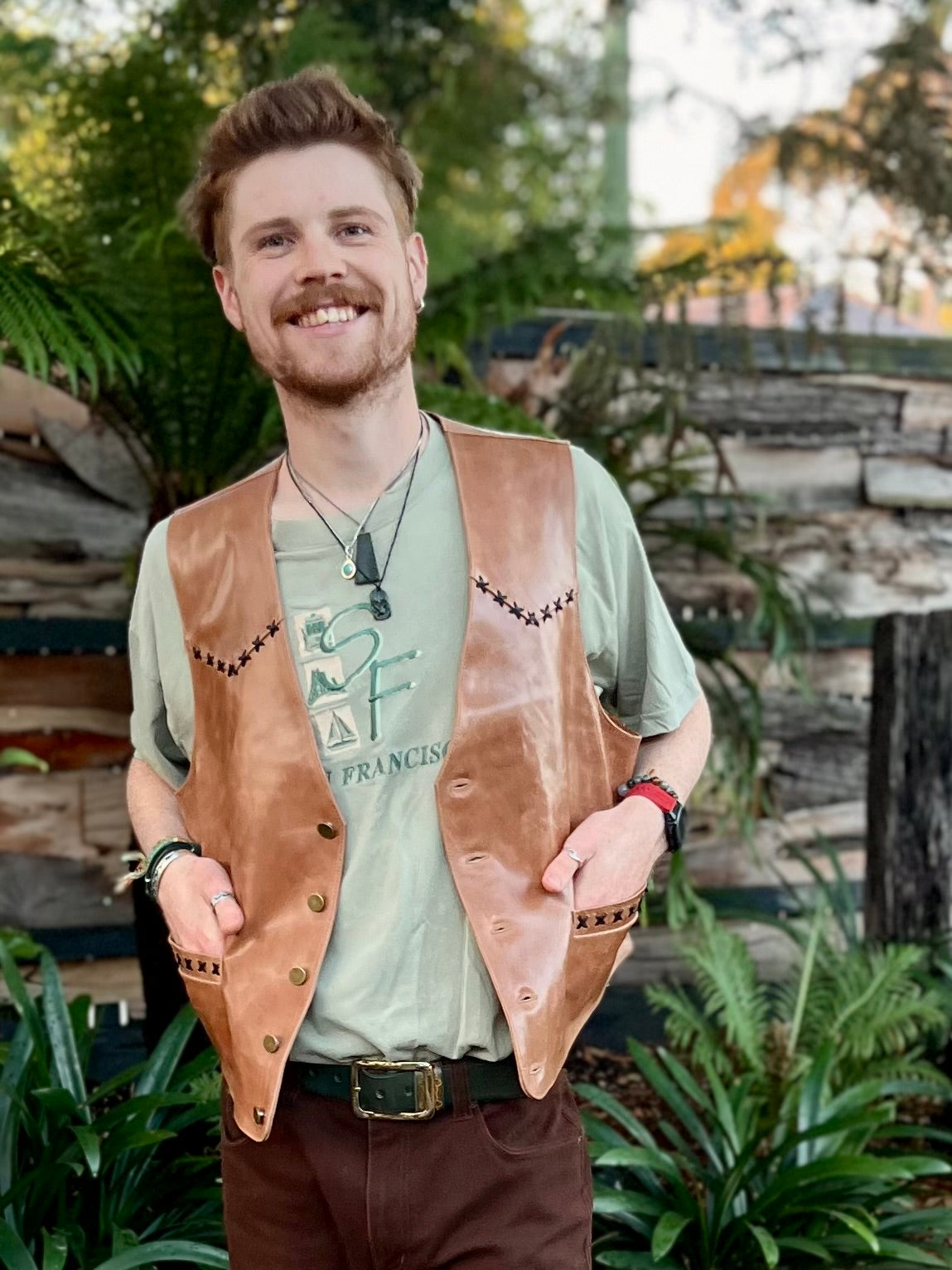 Free Bird Suede Vest