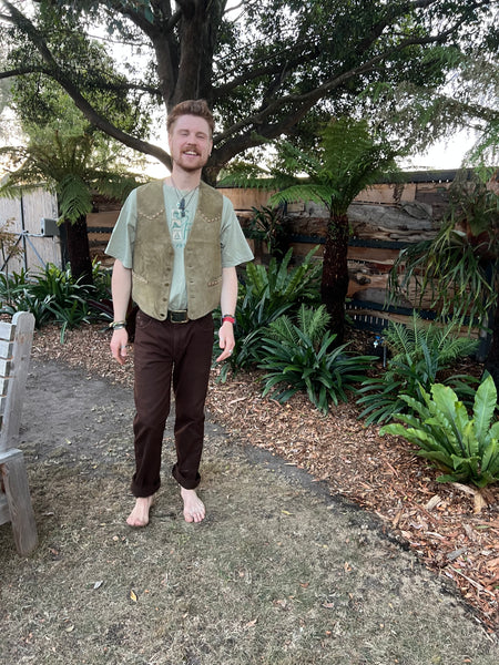 Free Bird Suede Vest