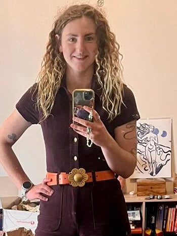 Boho Daisy Flower Handmade Buckle with or without Belt