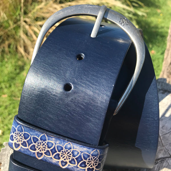 Hippi Wide Belt Indigo