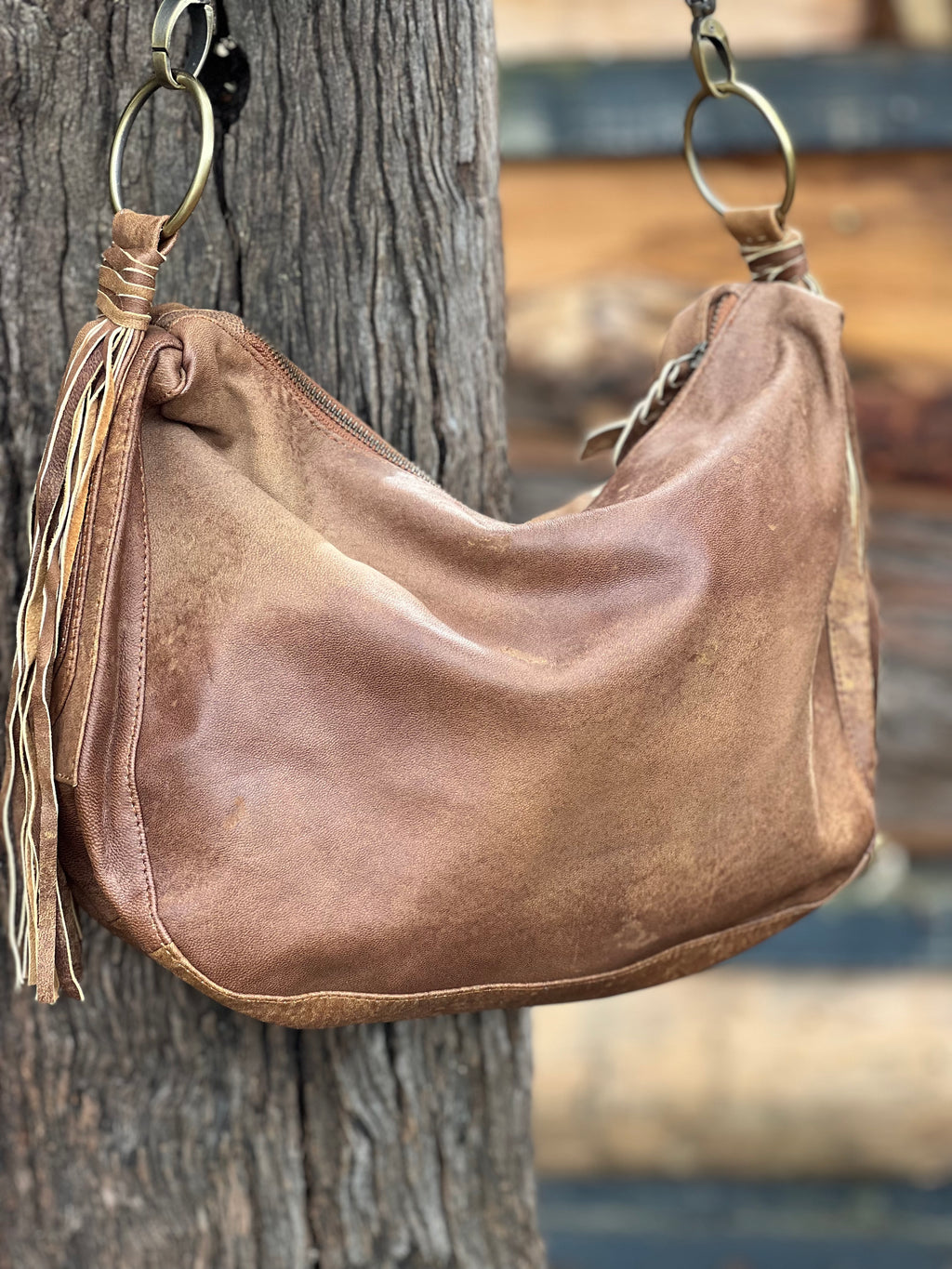 Mini Vintage Wash Dakini Slouchi Bag