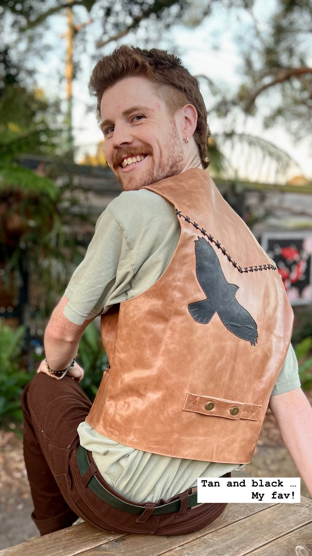 Free Bird Suede Vest