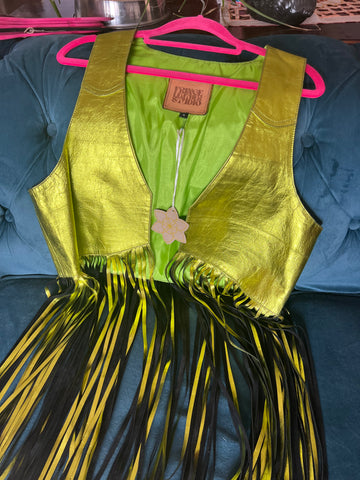 SALE Neon Green Vest