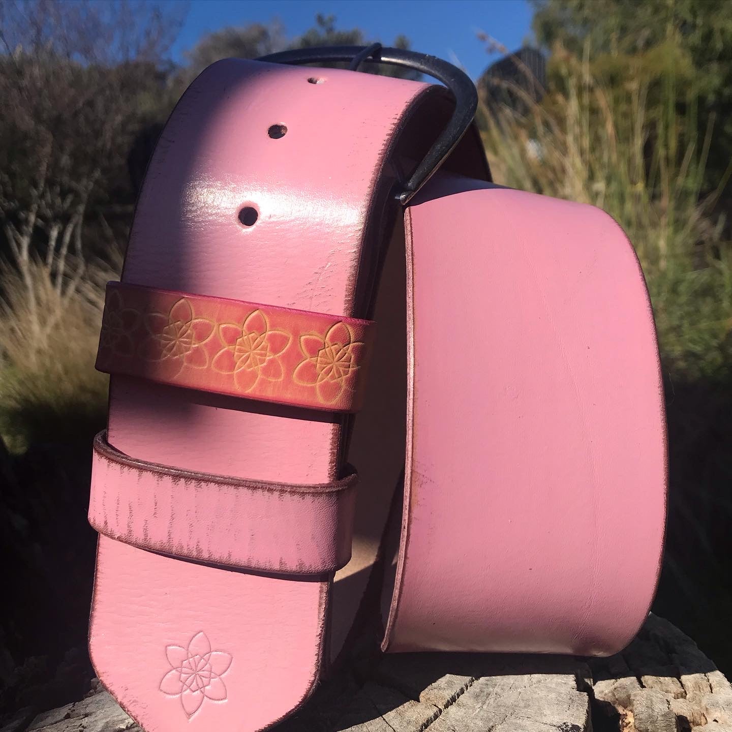 'Hippi' Wide Belt MUSK