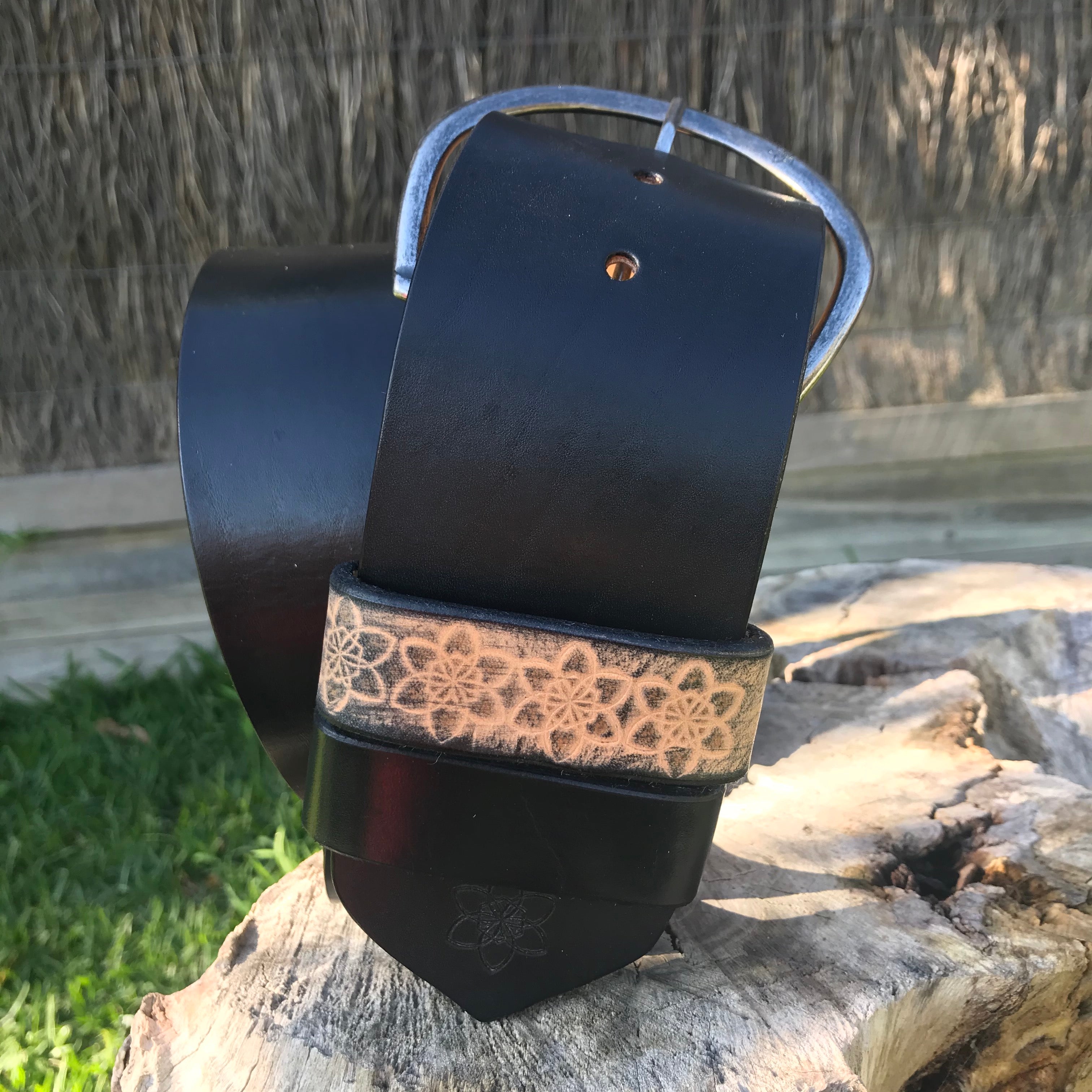 'Hippi' Wide Belt ONYX