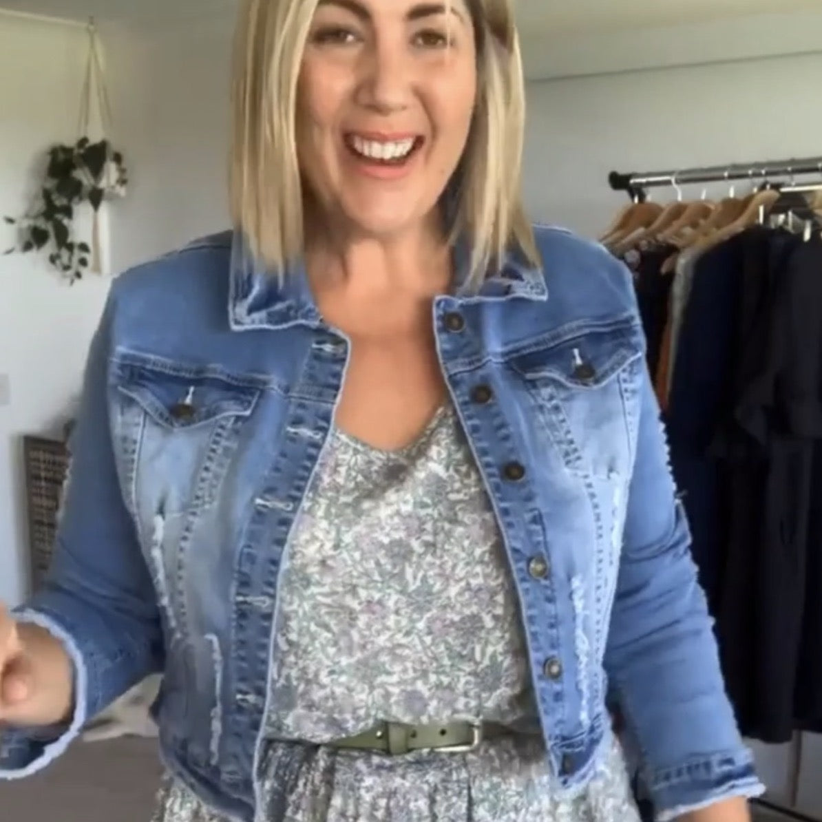 Boho Vintage Style 'Slinki' Belt in Khaki