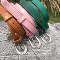 Boho Vintage Style' Slinki' Belt in Musk