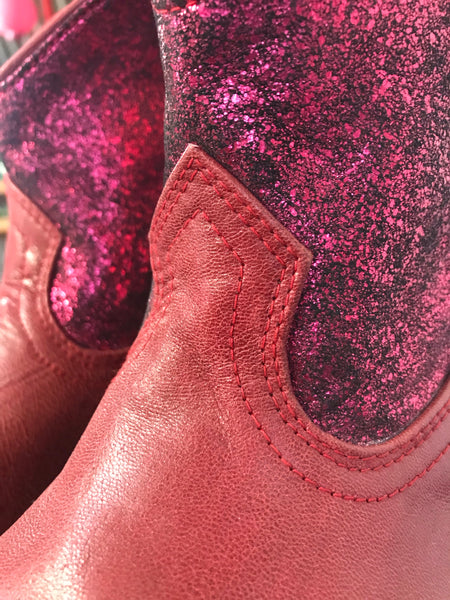 Cherry Sparkle Boots