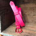 Neon Popping Pink ' Slinki' Belt