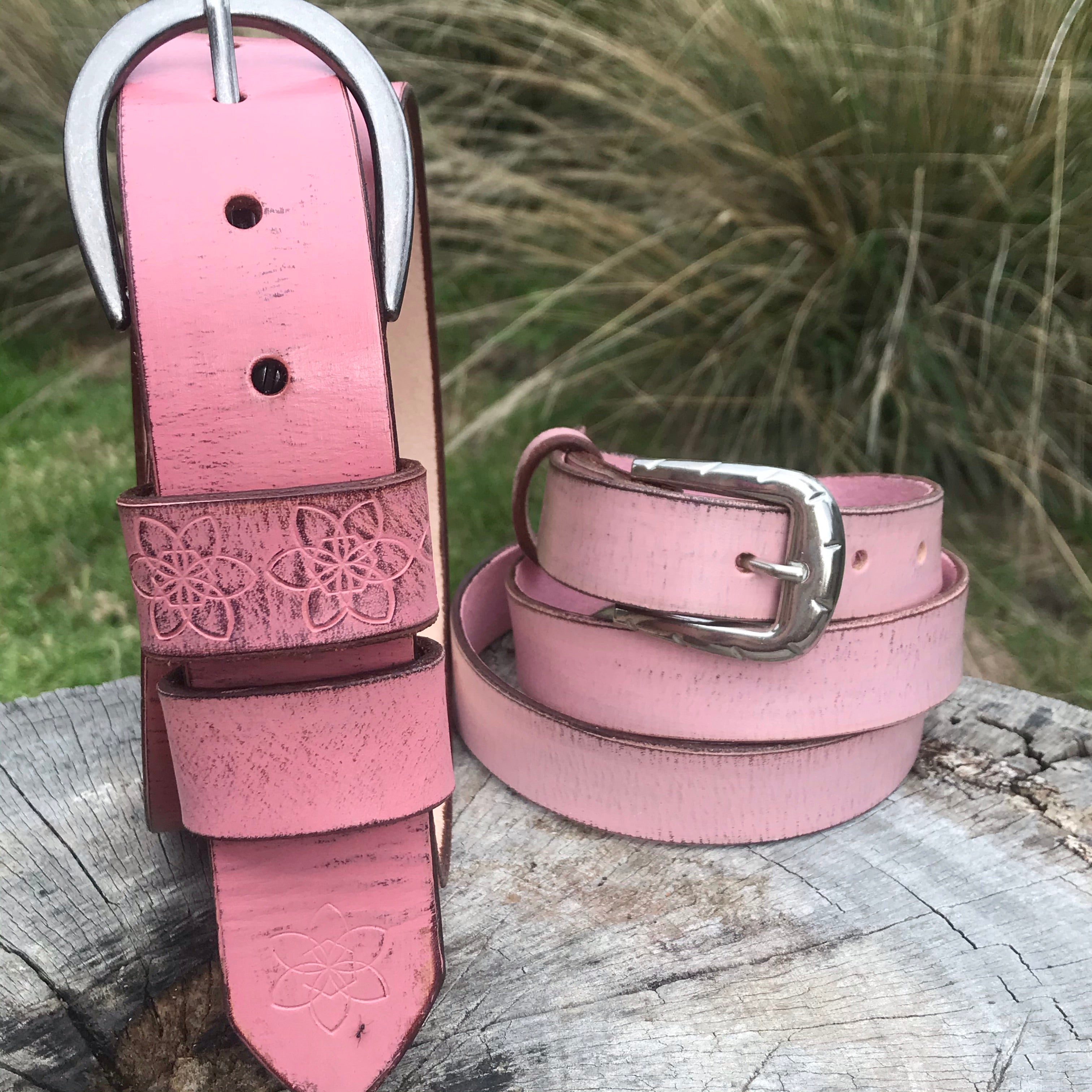 Boho Vintage Style' Slinki' Belt in Musk