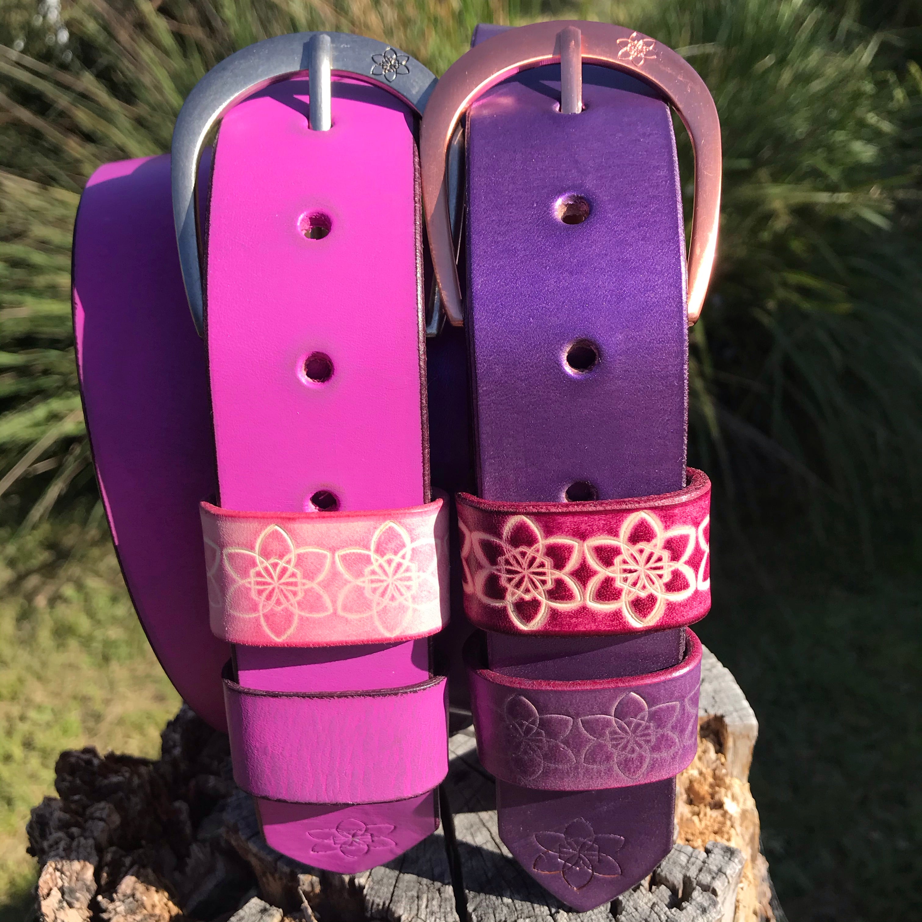 Unisex 'Funki' Belt in Cosmos