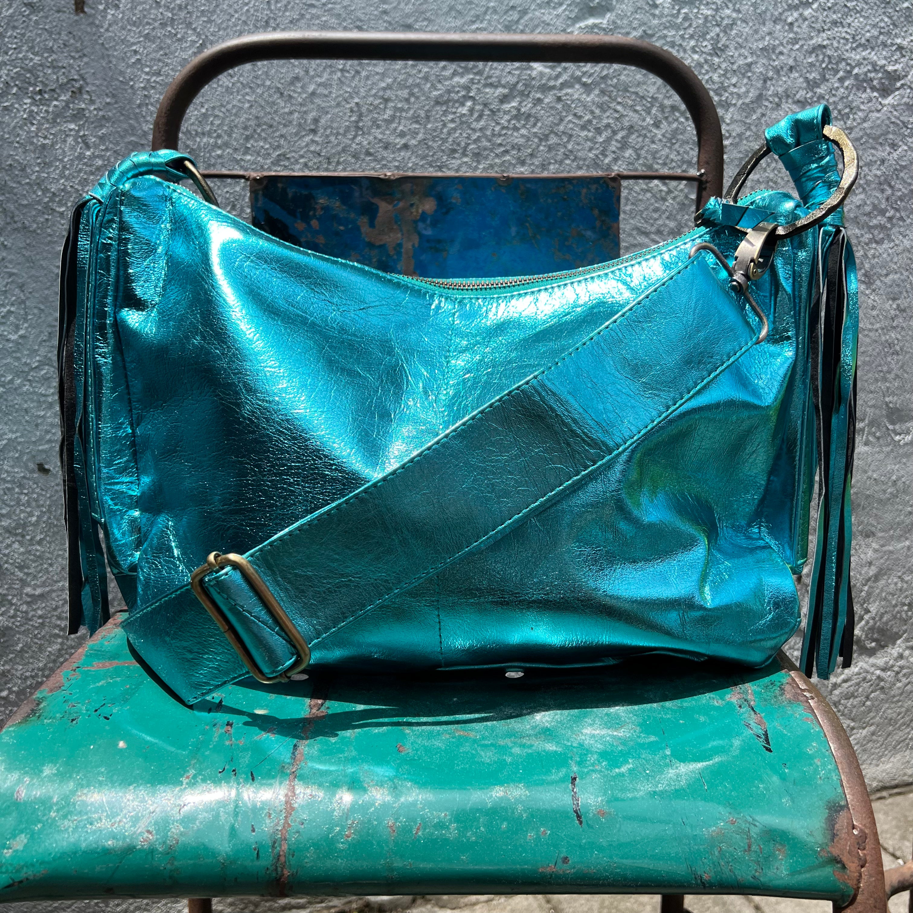 Large Metallic Dakini Slouchi Bag