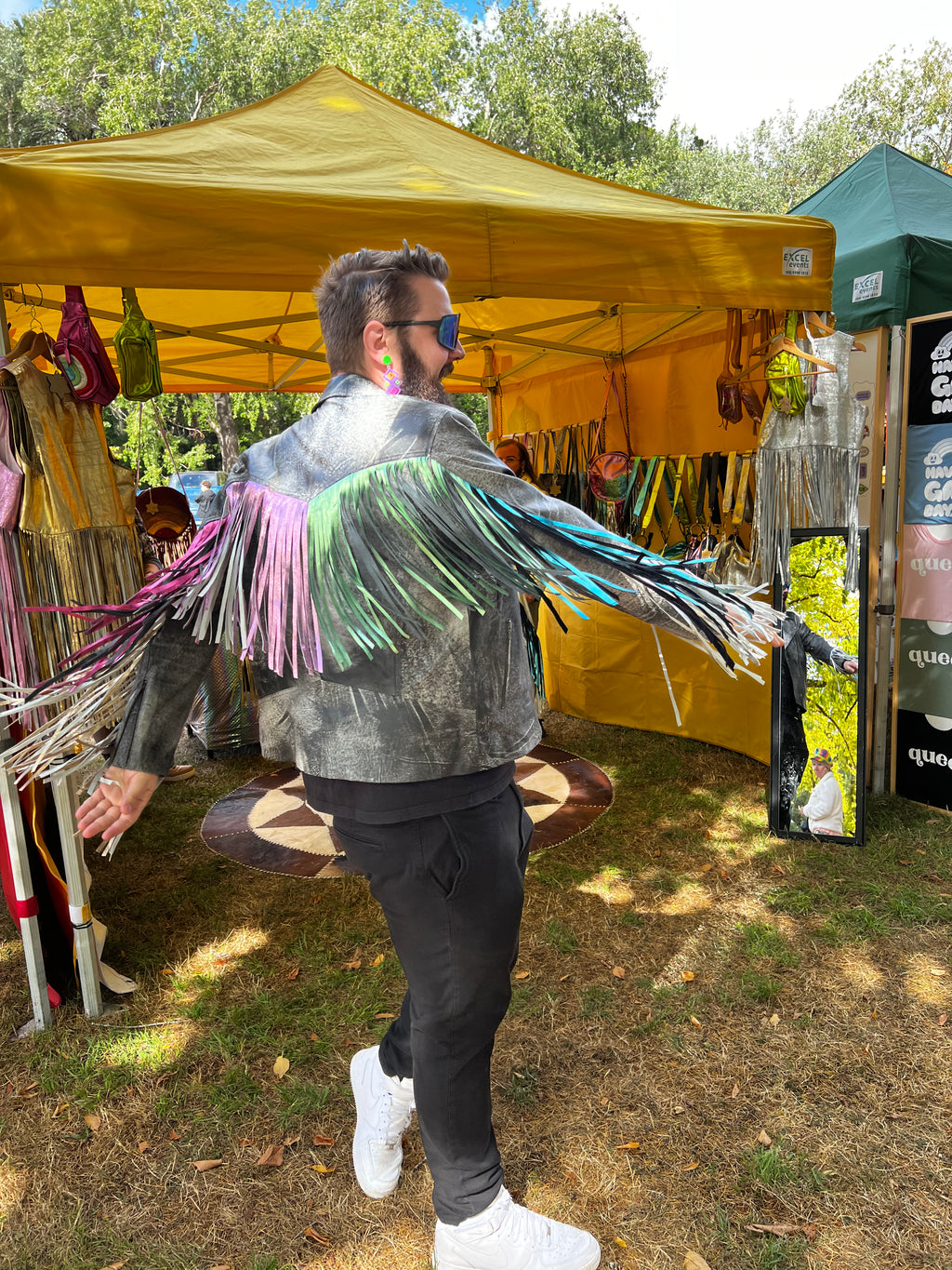 Woodstock Fringe Leather Jacket