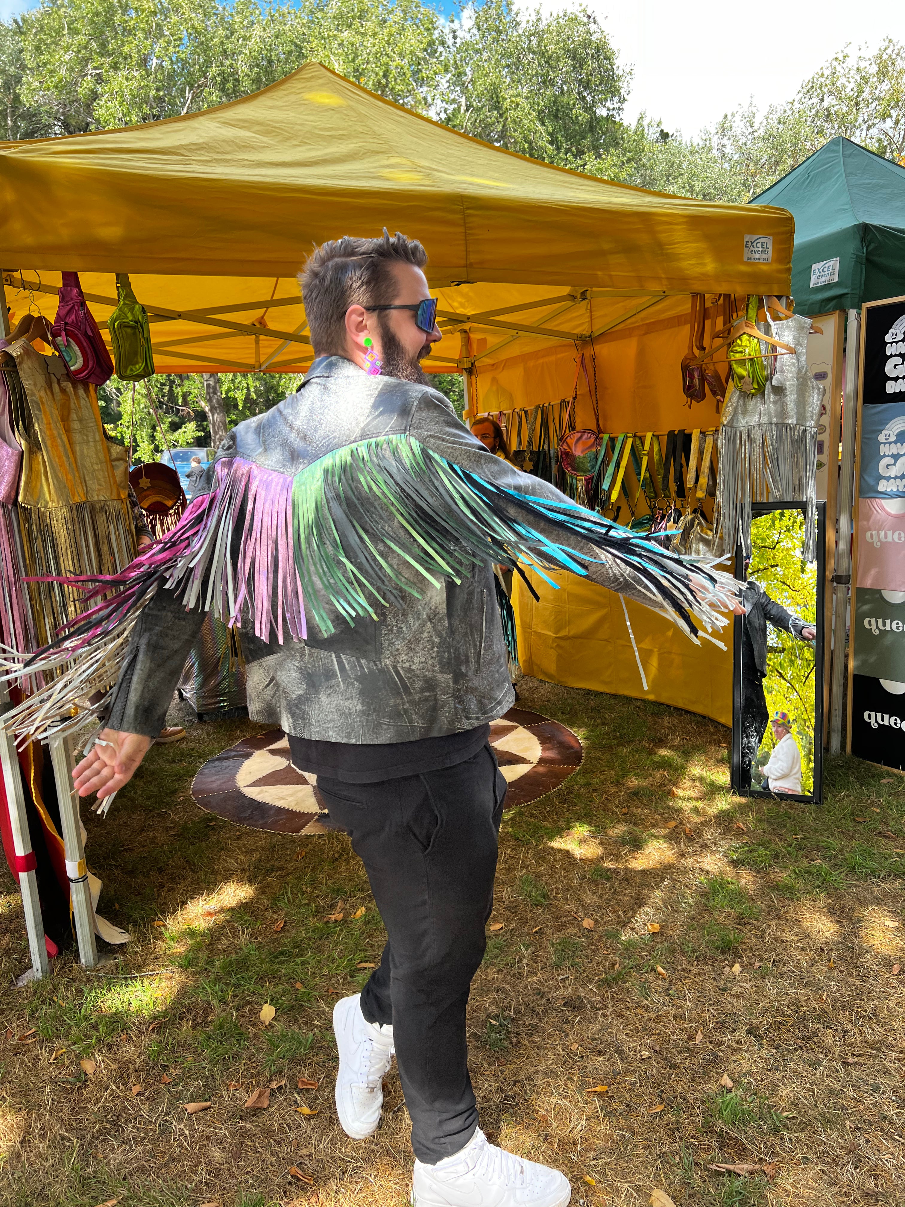 Woodstock Fringe Leather Jacket