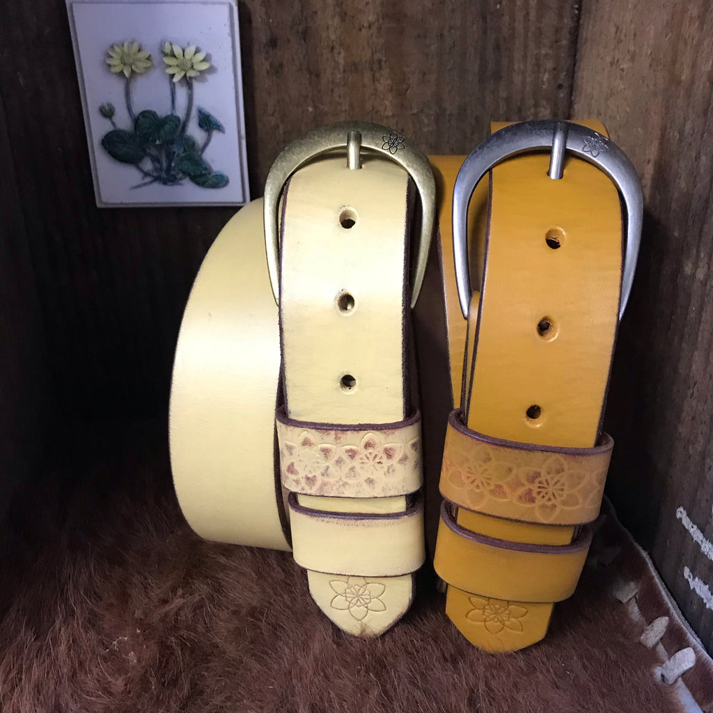 MUSTARD Yellow  'Funki'  Belt