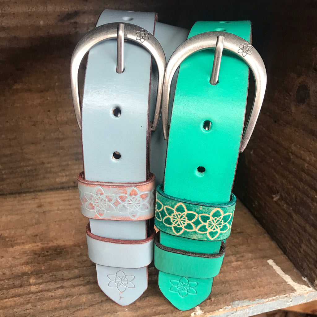 Duck Egg Boho Vintage Style 'Funki' Belt