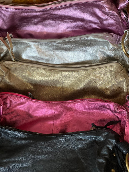 Mini Metallic Dakini Slouchi Bag