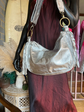 Mini Metallic Dakini Slouchi Bag