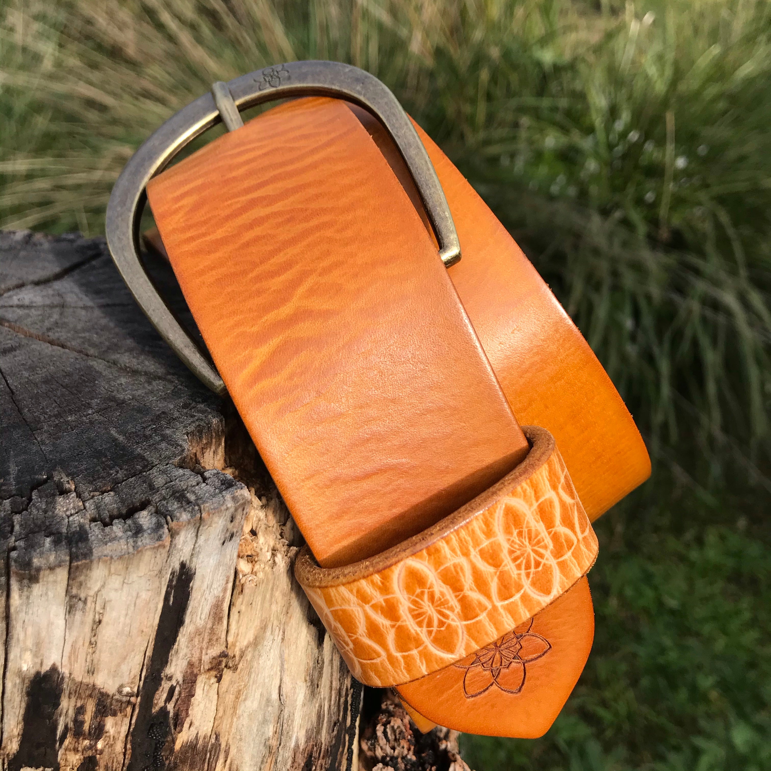 GROOVI' CURVE Belt HONEY