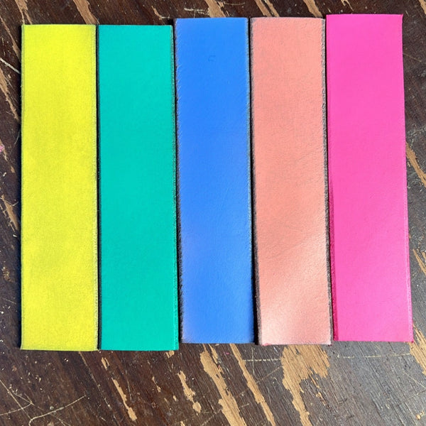 DOWK Pink Funki Belt with Rainbow Pastel Keepers