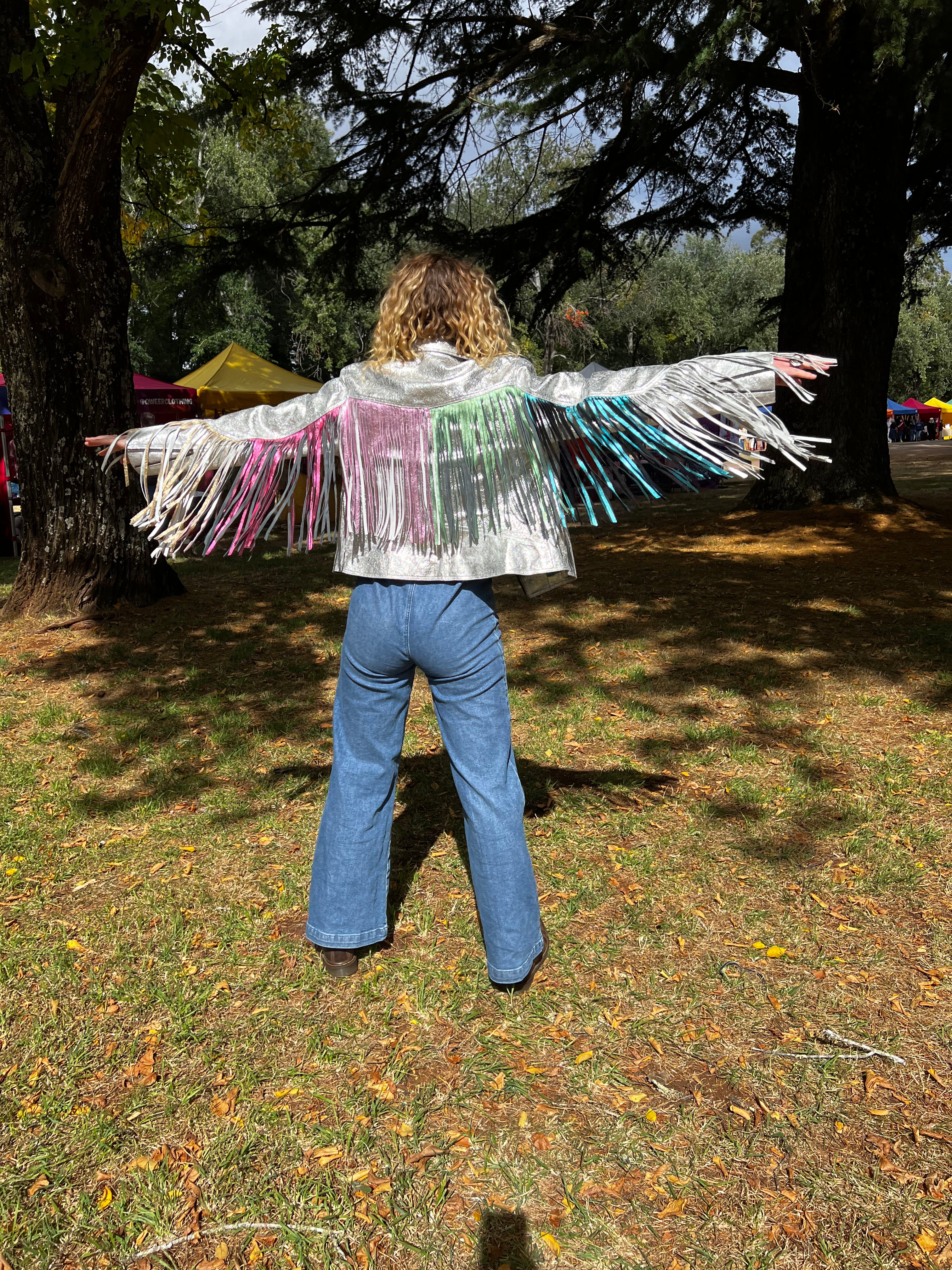 Woodstock Fringe Leather Jacket