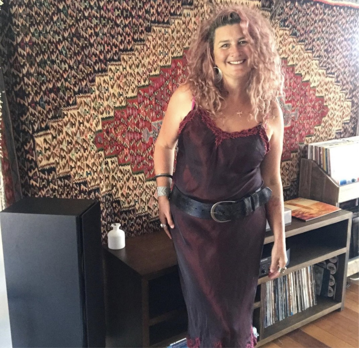 Hippi Wide Belt DIRTI DAFFI ONYX SPARKLE