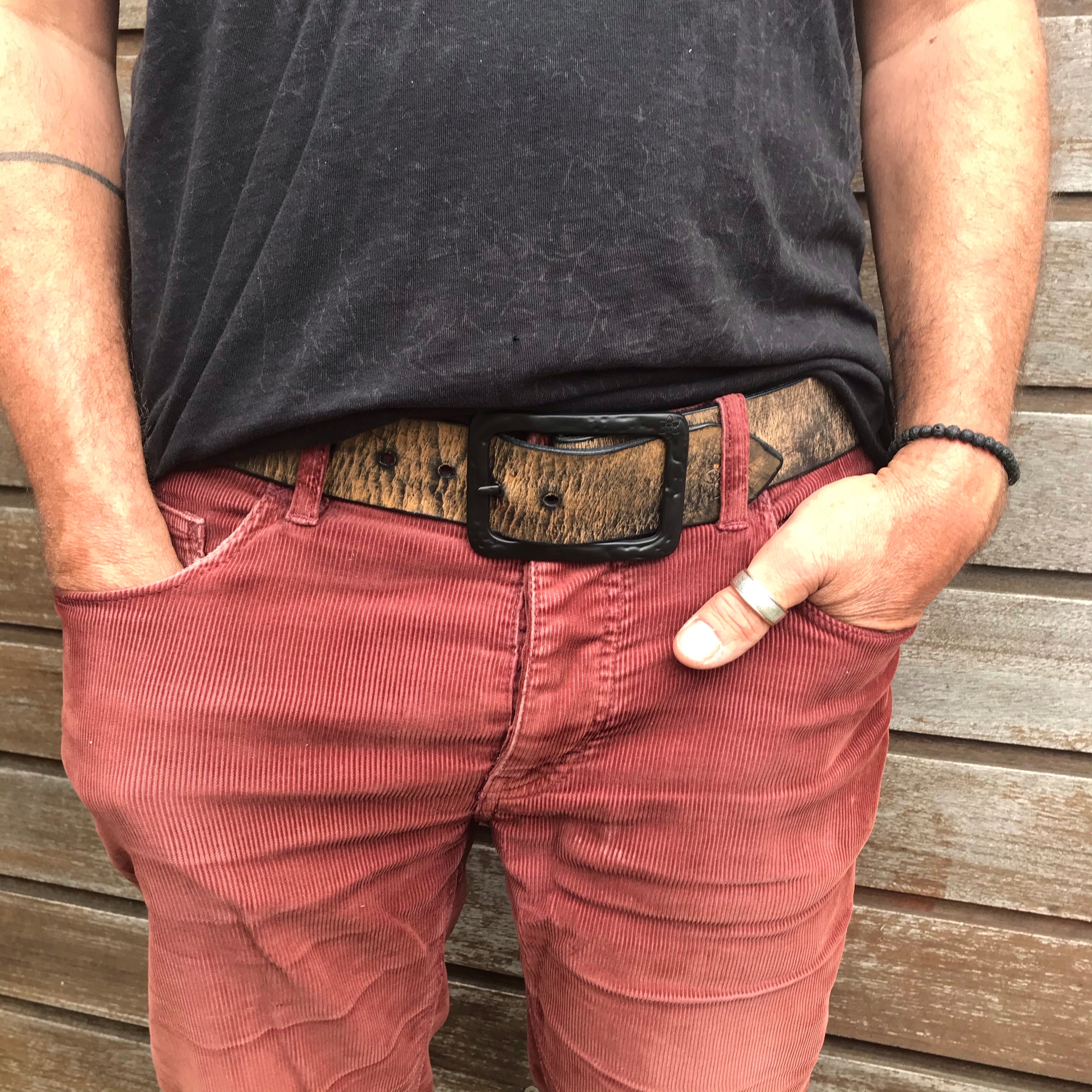 ‘GROOVI' CURVE Belt Onyx DiRTi Daffi