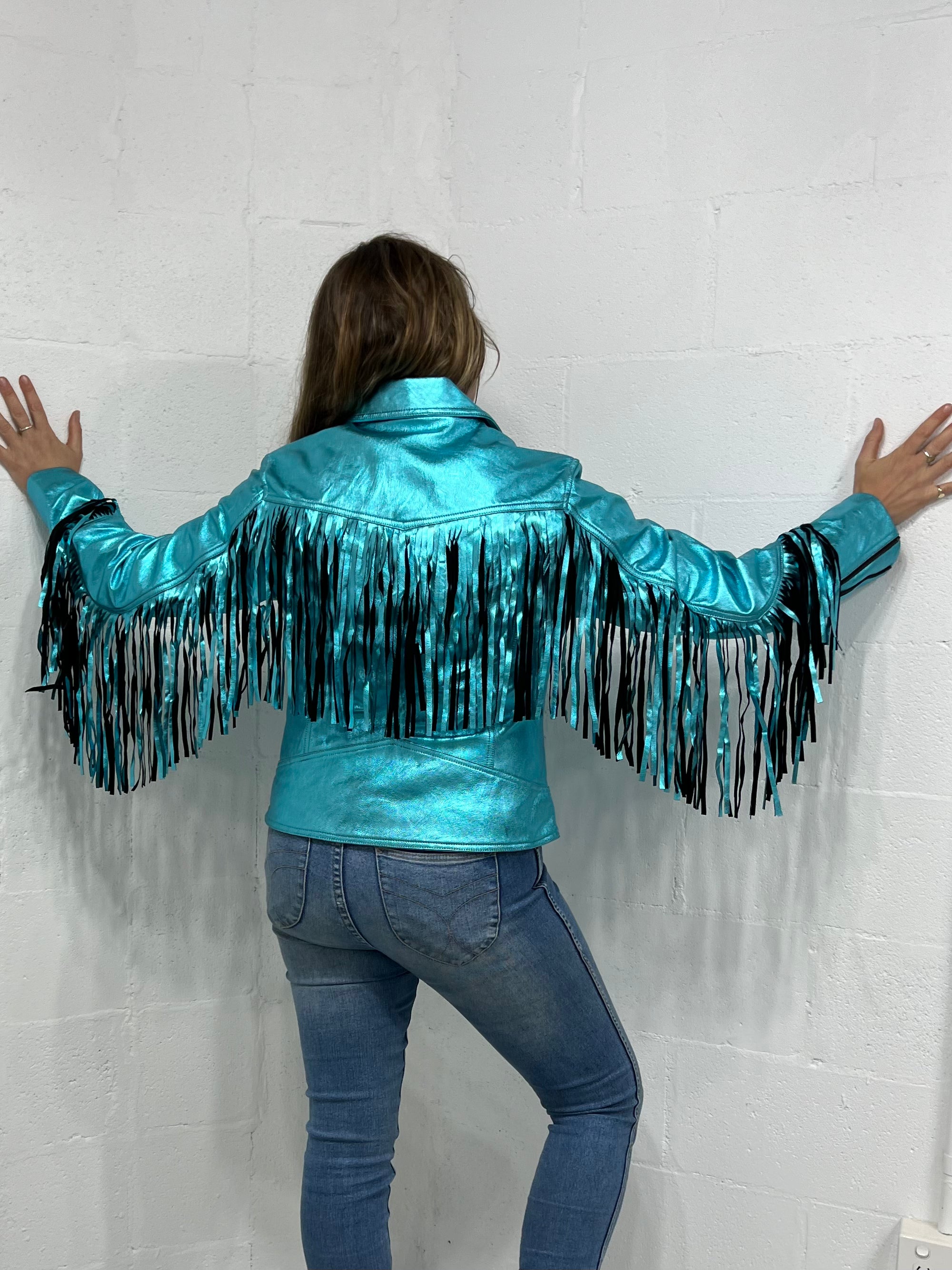 Woodstock Fringe Leather Jacket