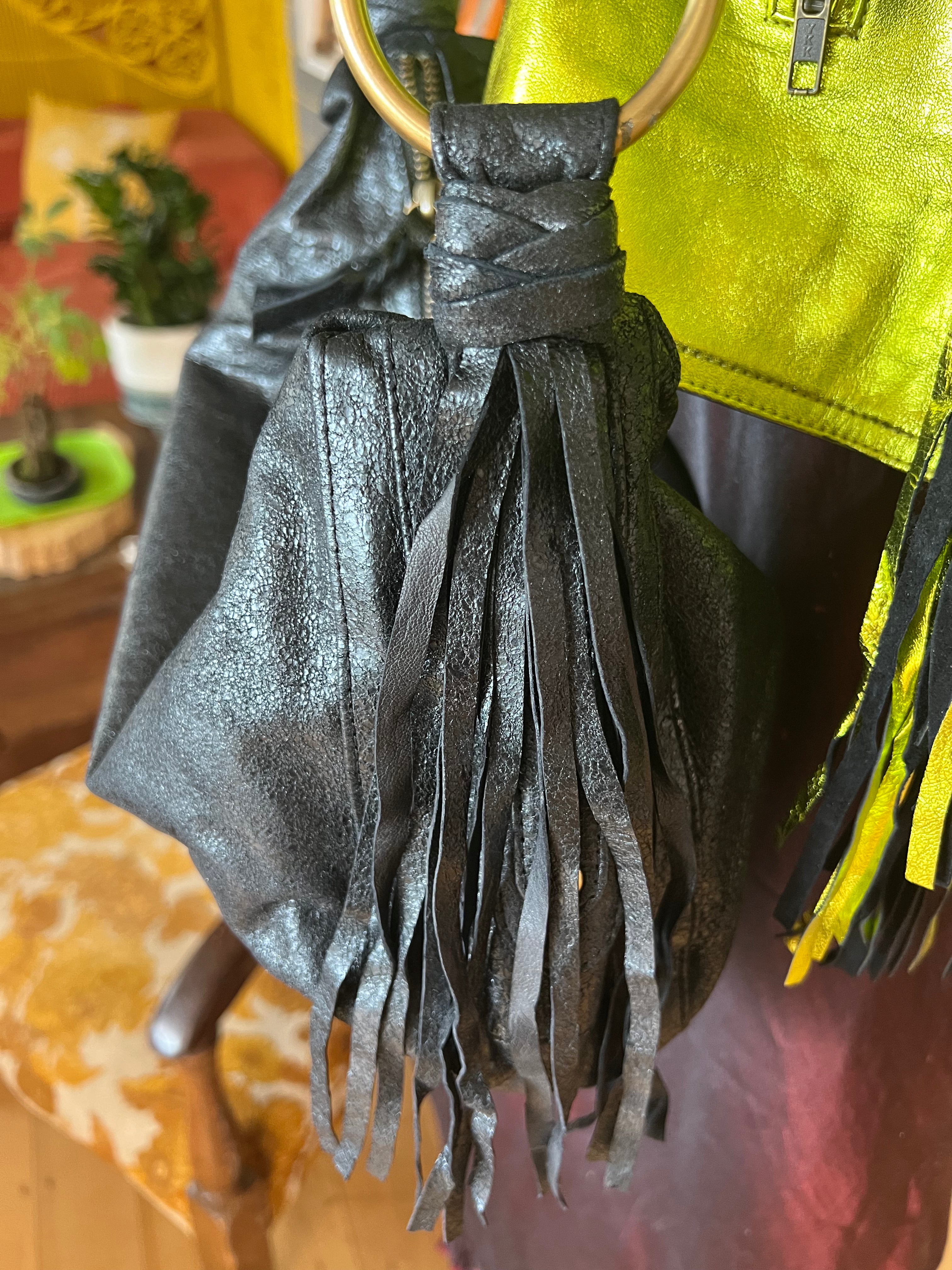 Mini Metallic Dakini Slouchi Bag