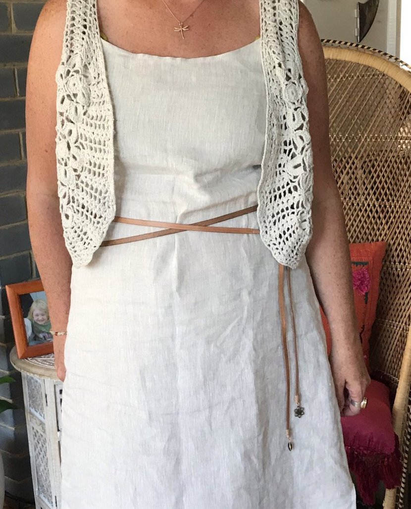 Wispi Tie Belt - Leather only  'Natural'