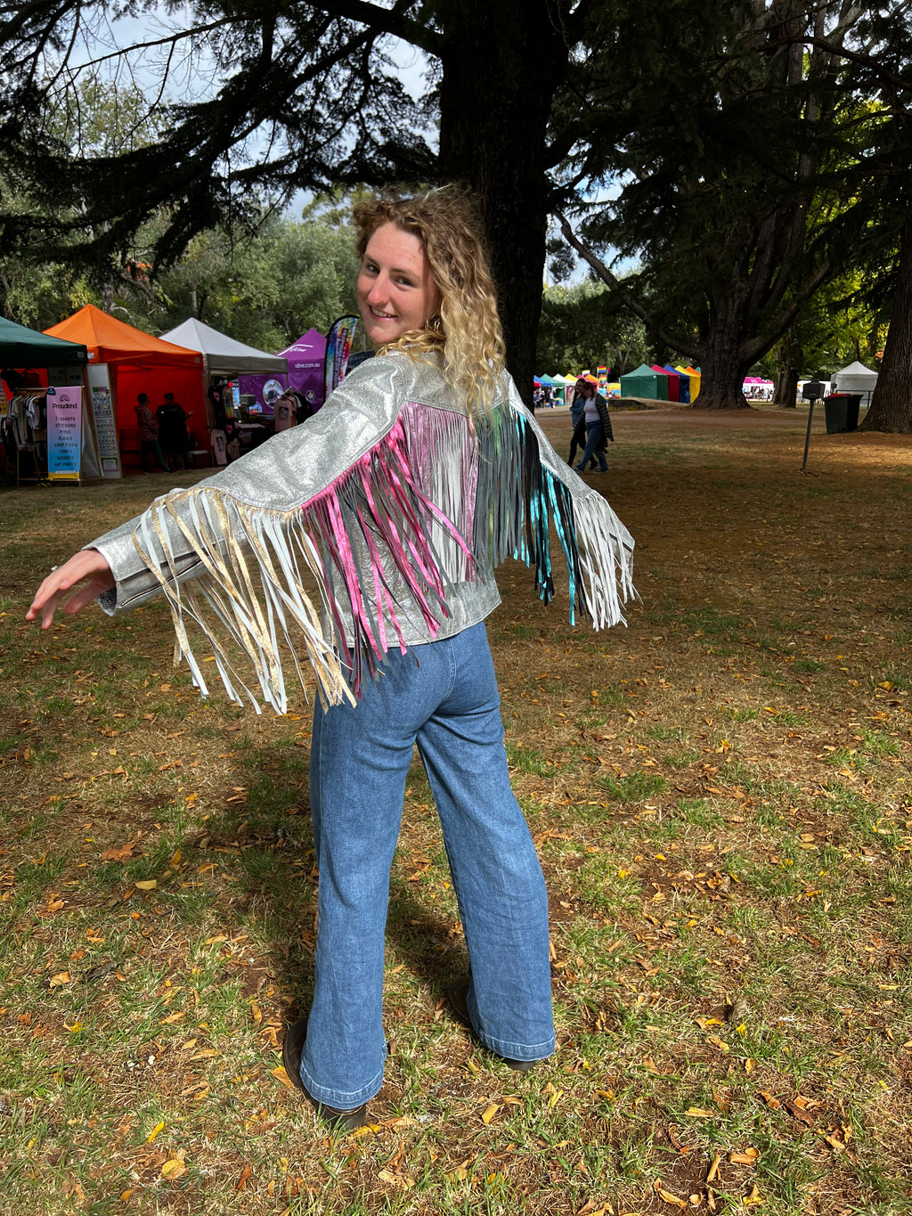 Woodstock Fringe Leather Jacket