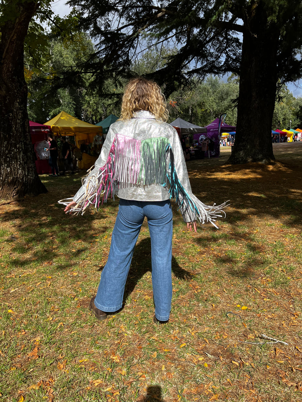 Woodstock Fringe Leather Jacket