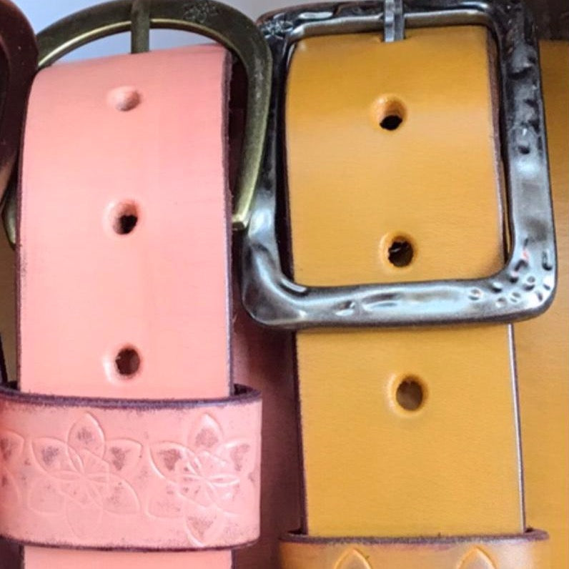 MUSTARD Yellow  'Funki'  Belt