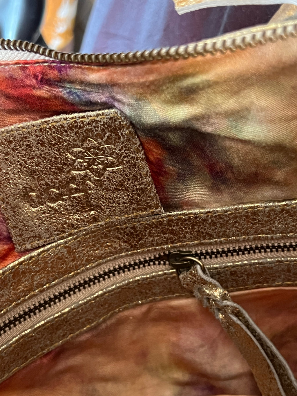 Mini Metallic Dakini Slouchi Bag