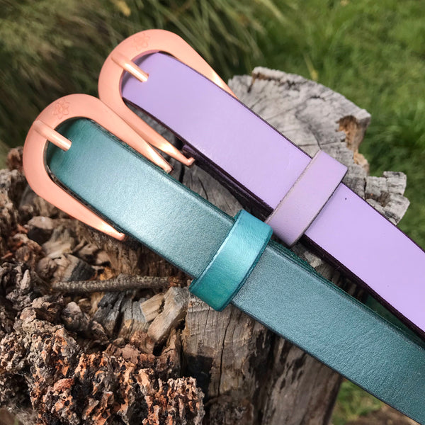 Boho Vintage Style 'Slinki' Belt in Aurora
