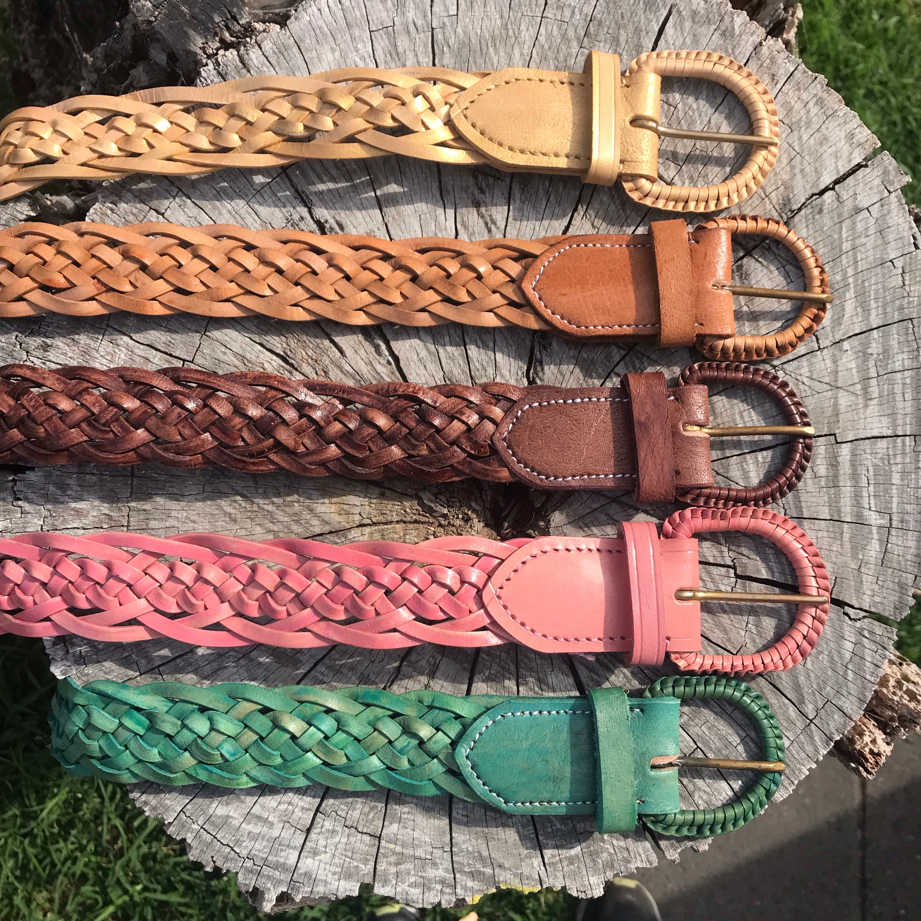 Plait Belts