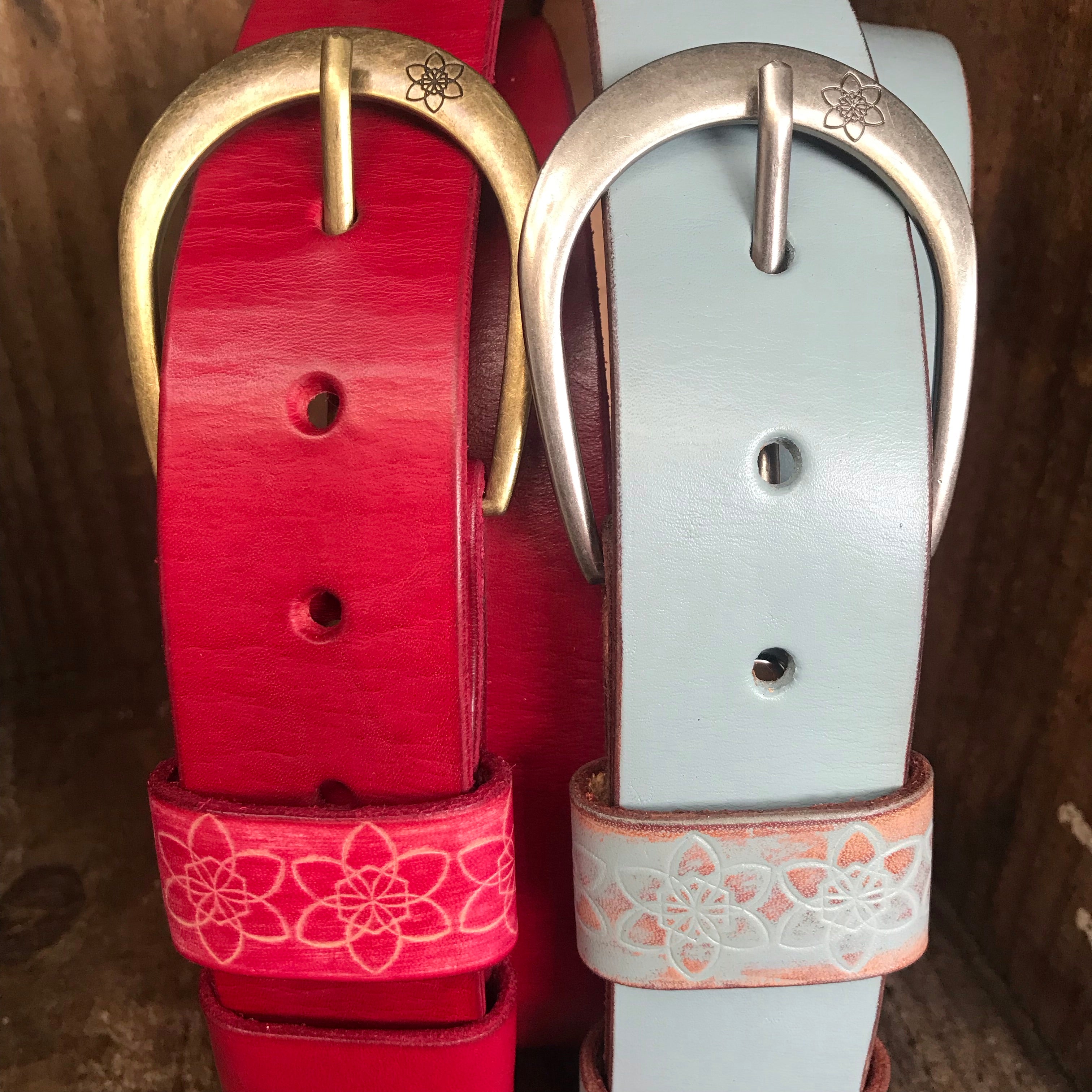 Duck Egg Boho Vintage Style 'Funki' Belt