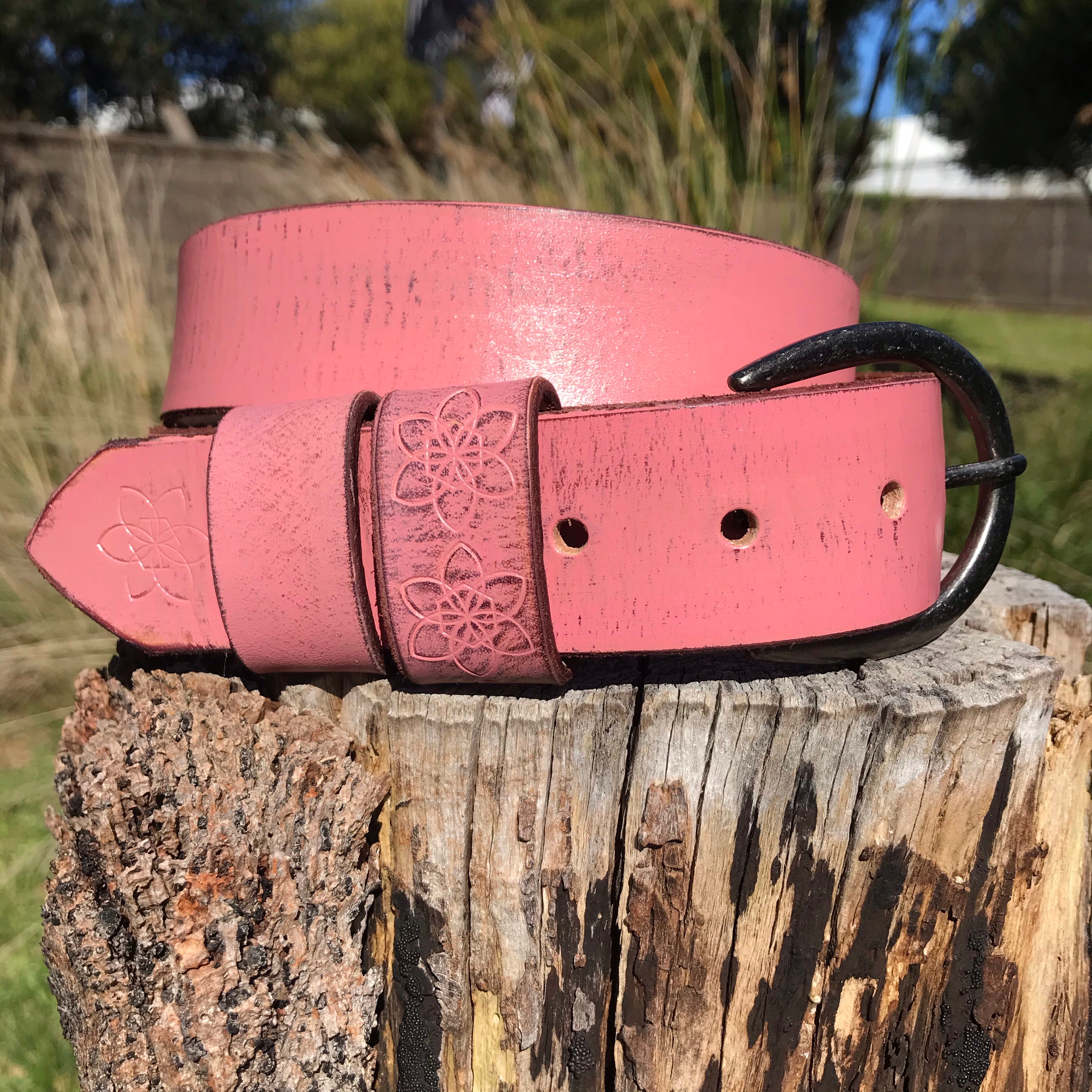 Coral  'Funki' Belt