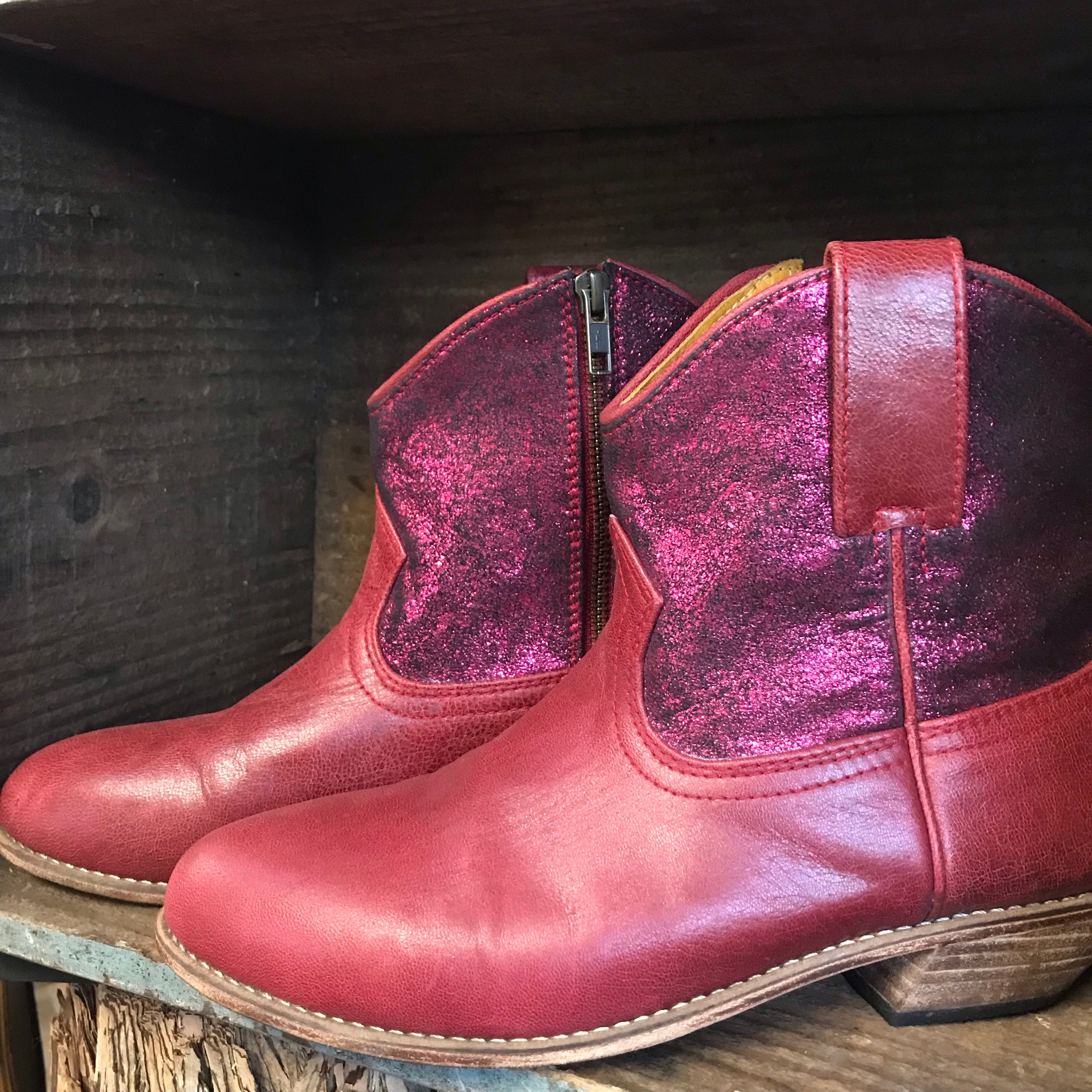 Cherry Sparkle Boots