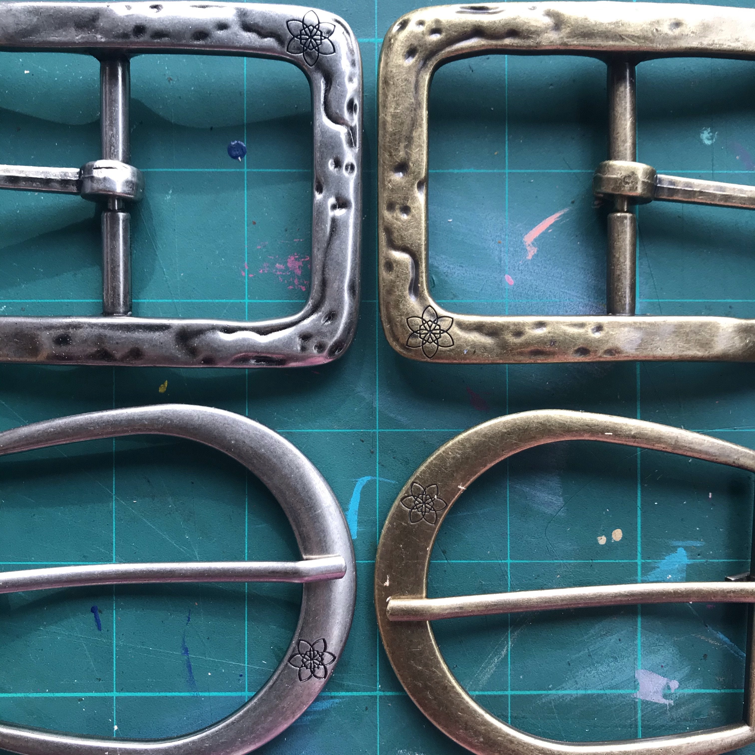 Dirti Daffi Silver GROOVI CURVE Belt