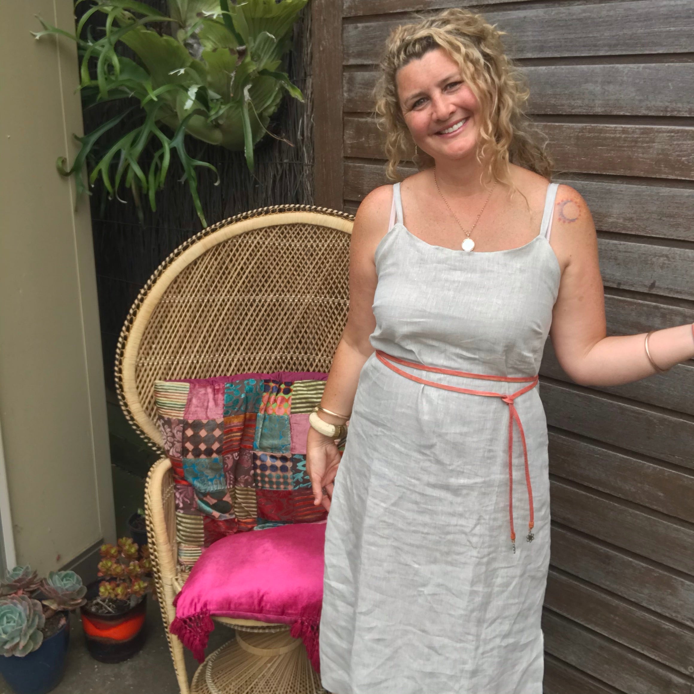 Wispi CHARM Tie Belt "Natural"