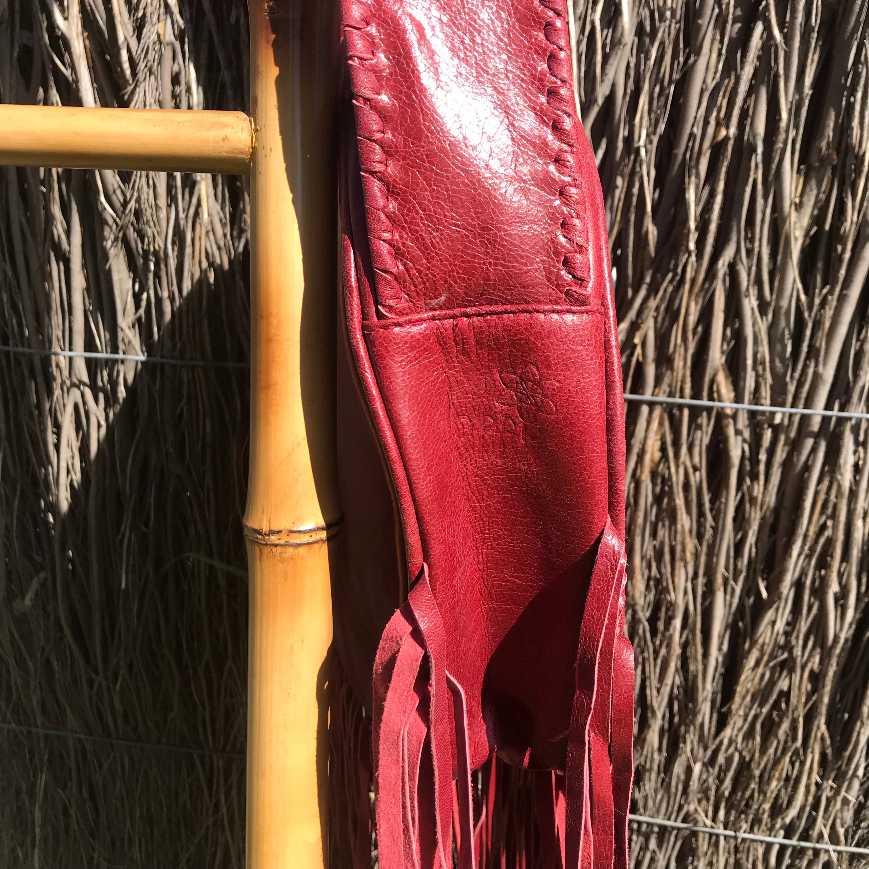 Rainbow Soul Cherry Round Boho Bag