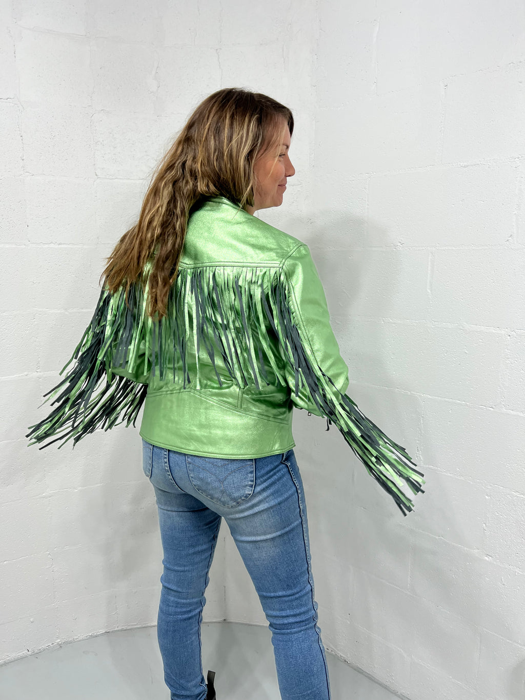 Woodstock Fringe Leather Jacket