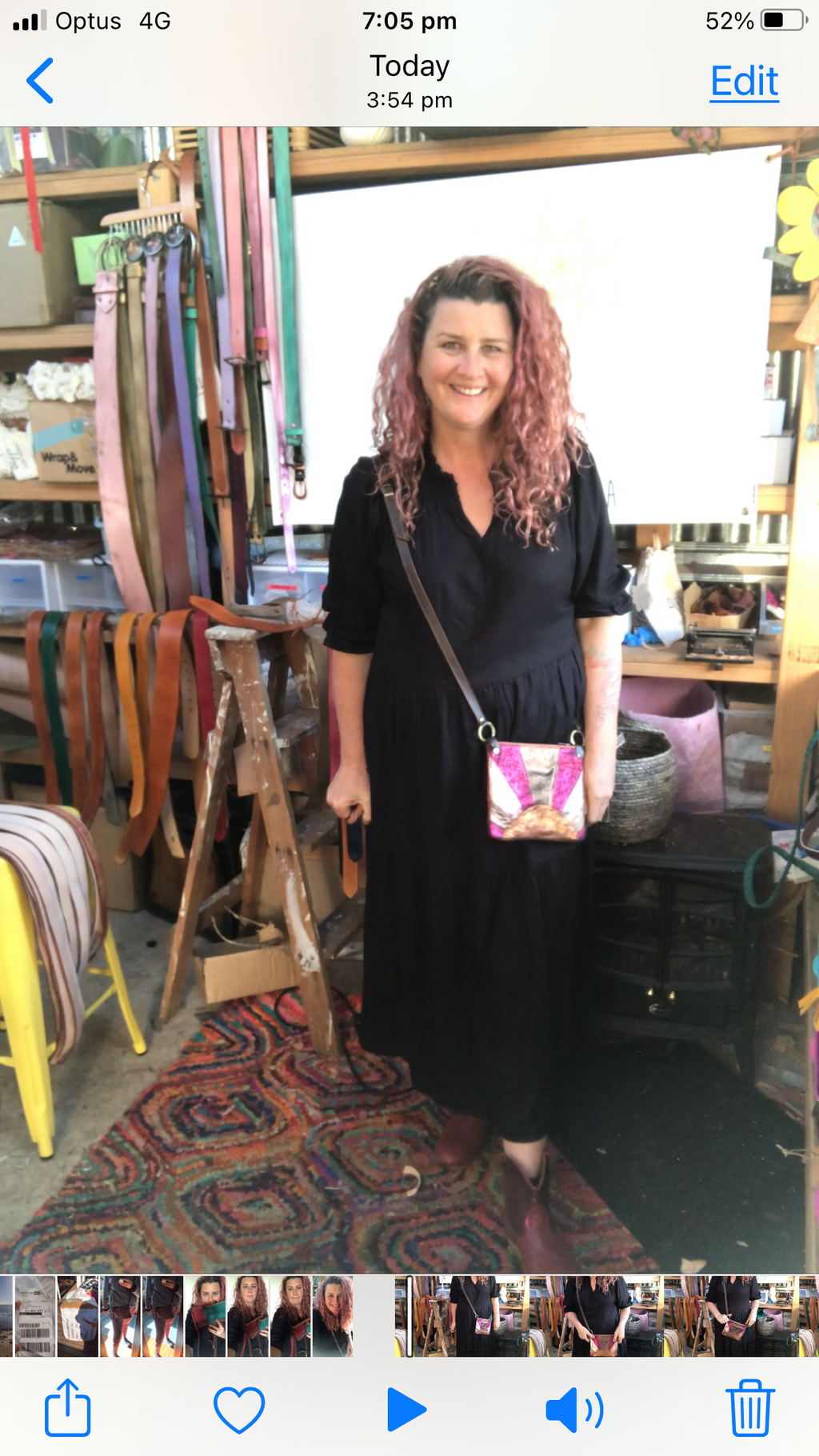 Cross Body Bag  "Follow the Sun"