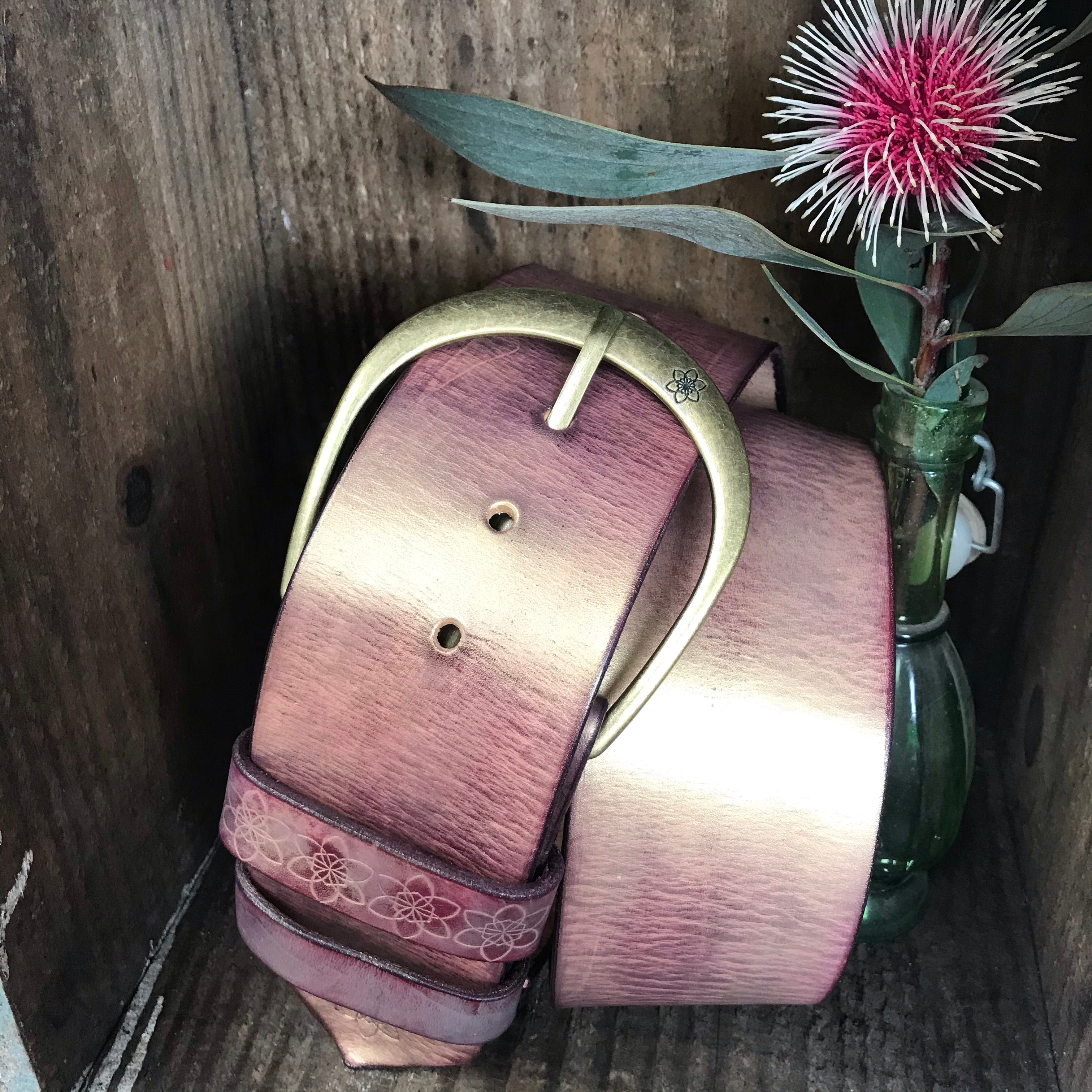 Hippi' Wide Belt Antique Gold