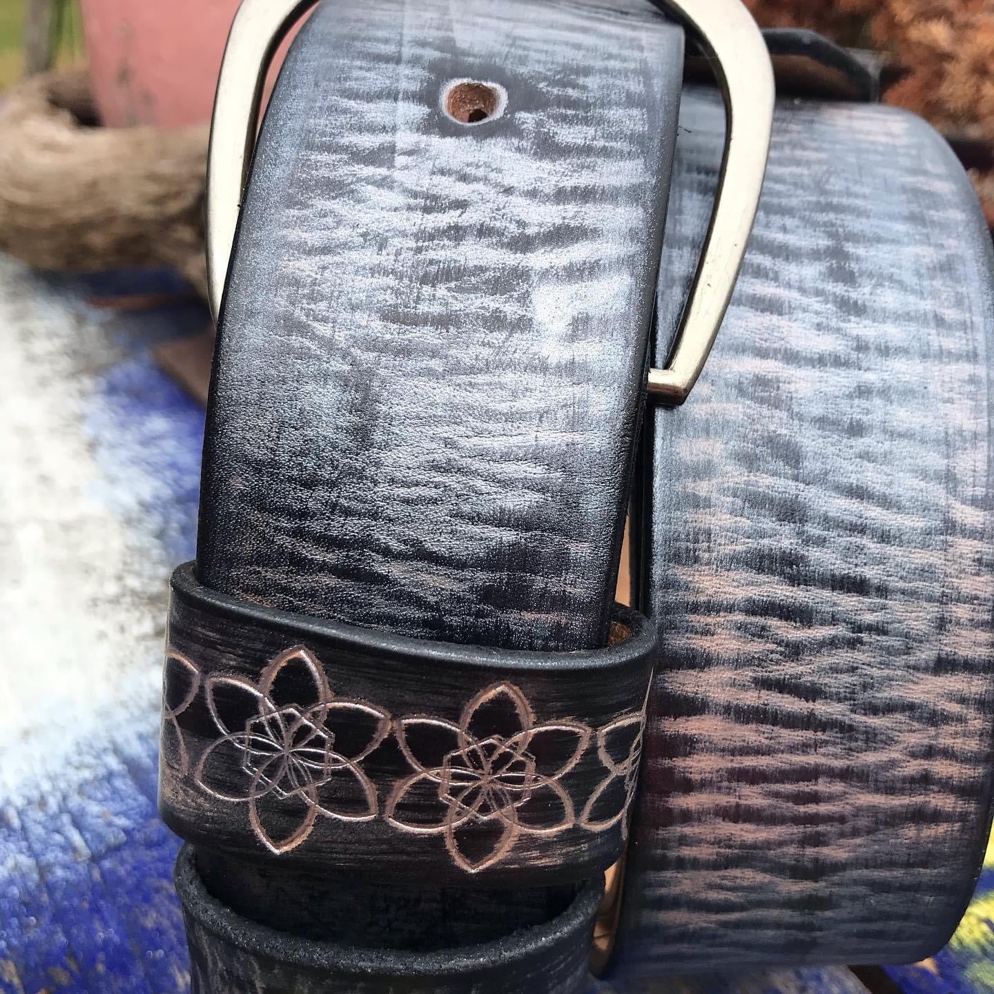 Dirti Daffi Silver GROOVI CURVE Belt